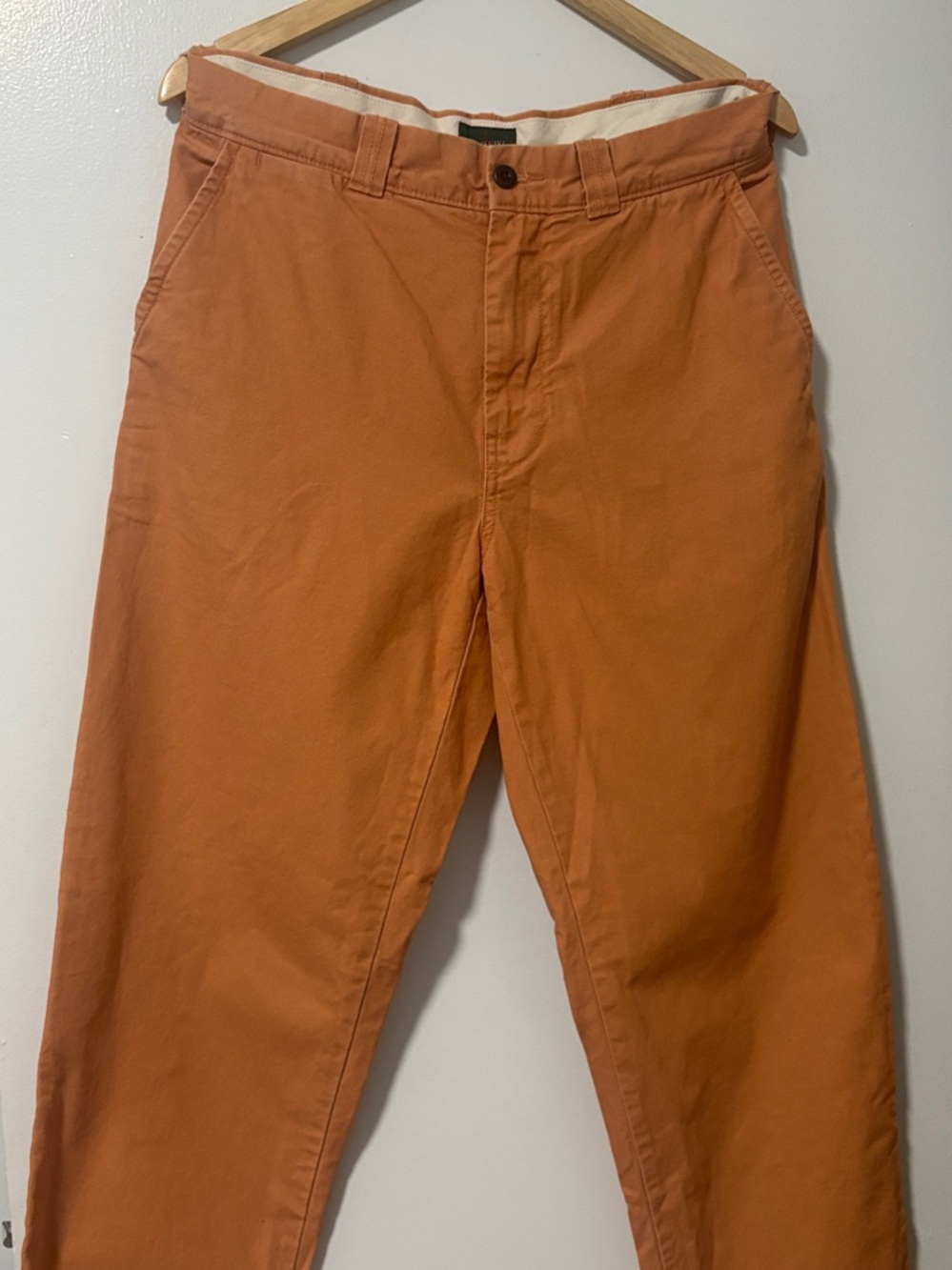 J. Crew | Canvas Pant Orange